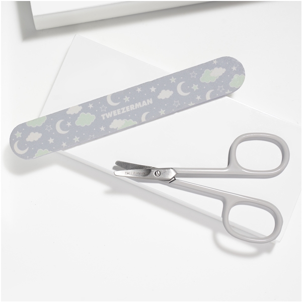 Tweezerman Baby Nail Scissors With File (Bilde 2 av 3)