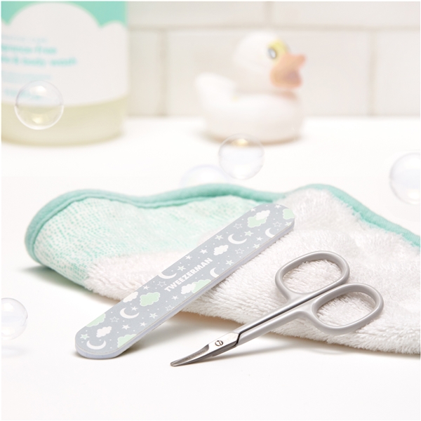 Tweezerman Baby Nail Scissors With File (Bilde 3 av 3)