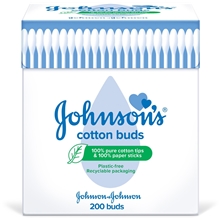 200 stk/pakke - Johnson's Cotton Buds
