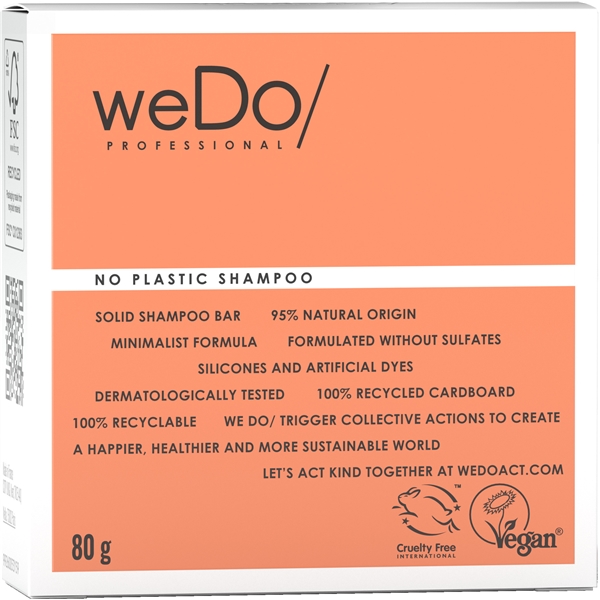 weDo No Plastic Shampoo - Solid Shampoo Bar (Bilde 2 av 6)