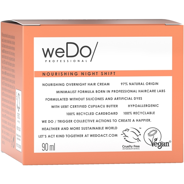 weDo Nourishing Night Shift - Overnight Hair Cream (Bilde 2 av 5)