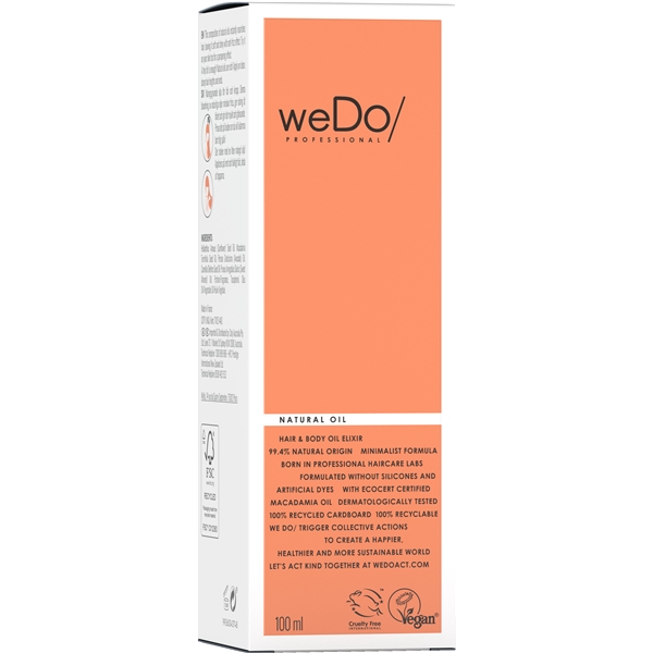weDo Natural Oil - Hair & Body Oil Elixir (Bilde 2 av 5)