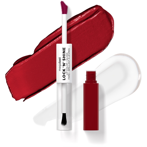 MegaLast  Lock n' Shine Lip Color + Gloss (Bilde 3 av 4)
