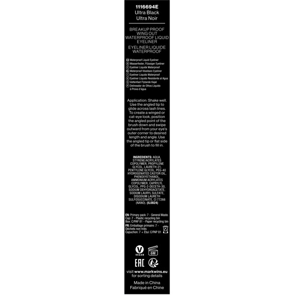 Breakup Proof Wing Out Waterproof Liquid Eyeliner (Bilde 6 av 9)