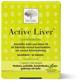 New Nordic Active Liver 60 tablettia