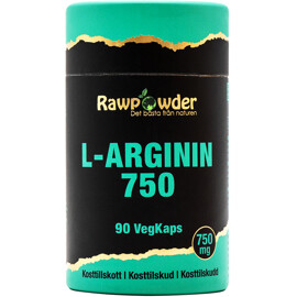 Rawpowder L-Arginin  750mg 90 kapselia