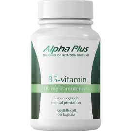 Alpha Plus B5-vitamin 90 kapselia