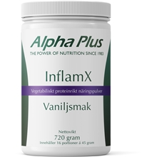 720 gram - Vanilje - Alpha Plus InflamX