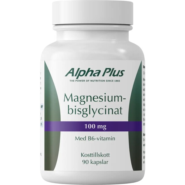 Alpha Plus Magnesiumbisglycinat 100mg