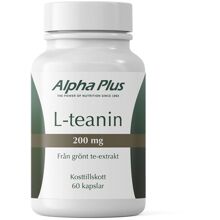 Alpha Plus L-teanin 200 mg 60 kapsler
