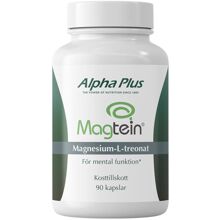 Alpha Plus Magtein Magnesium L-treonat 90 kapsler