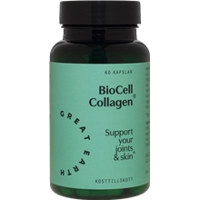 60 kapsler - Biocell Collagen + Hyaluronsyra