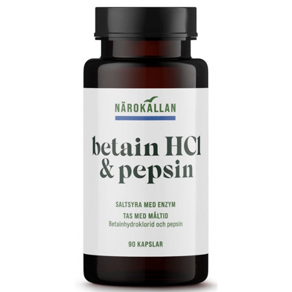 Närokällan Betain HCL - Pepsin