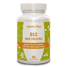 60 tabletter - B12 med Folsyra