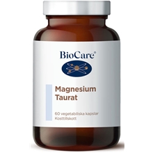 60 kapsler - BioCare Magnesium Taurat