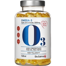 120 kapsler - BioSalma Omega3 Forte 70% 1000mg