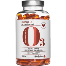 180 kapsler - BioSalma Omega-3 Salmon Oil 1000mg