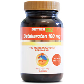 Better You Betakaroten 100mg 50 kapslar