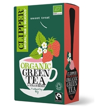 20 poser - Clipper Green Tea Strawberry