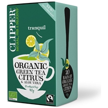 Clipper Green Tea Citrus Aloe Vera