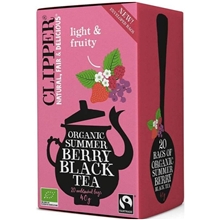 Clipper Black Tea Summer Berry 20 poser