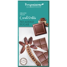70 gram - Choklad Mylk Carob & Dadlar
