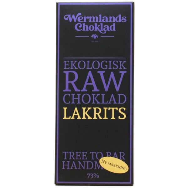 WerChoklad RAW Lakrits