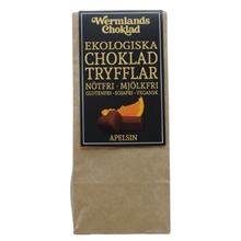 200 gram - WerChoklad Tryfflar Apelsin