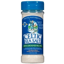 Celtic Sea Salt Light Grey Fine Ground Shaker