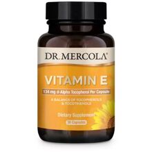Dr. Mercola E-Vitamin 200IE 30 kapsler