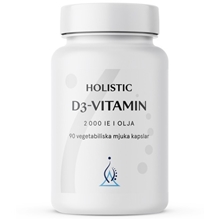 Holistic D3-vitamin 2000 IE kokosolja