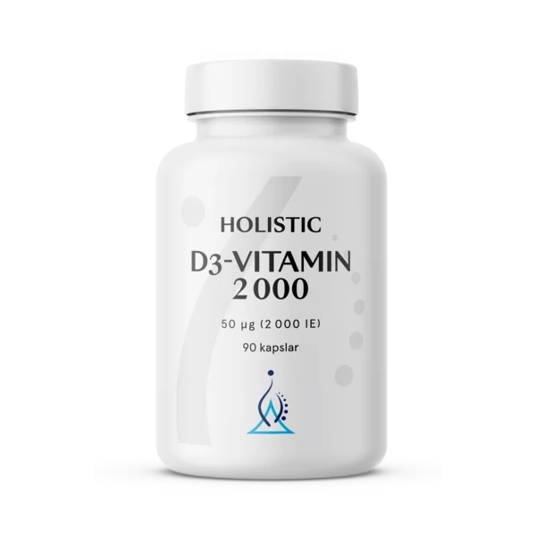 Holistic D3-vitamin 2000 IE