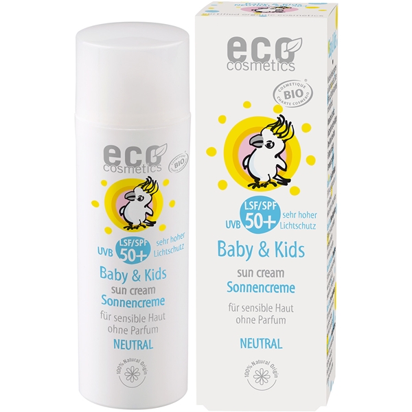 eco cosmetics solkräm baby neutral spf 50