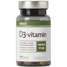 Elexir D3-vitamin 1000 IE