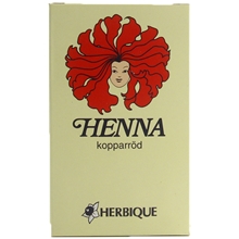 125 gram - Henna pulver kopparröd