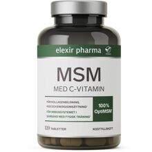 Elexir MSM + Vitamin C 120 tabletter