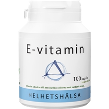 E-vitamin, naturlig 100 kapsler