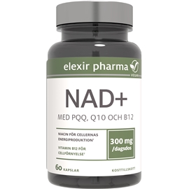 Elexir Pharma NAD+ 60 kapselia