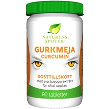 90 tabletter - Gurkmeja Curcumin