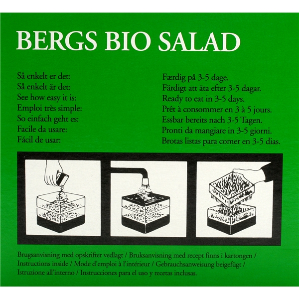 Groddapparat Bergs Bio Salad (Bilde 2 av 4)