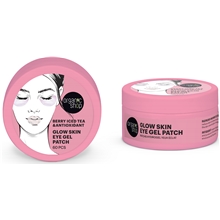 60 stk/pakke - Glow Skin Eye Gel Patch Berry Iced tea