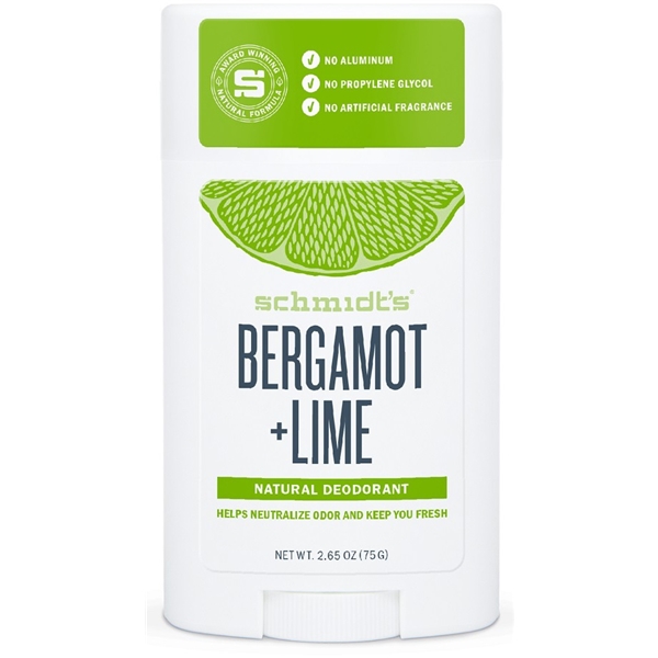 Schmidt's Bergamot & Lime Deo Stick