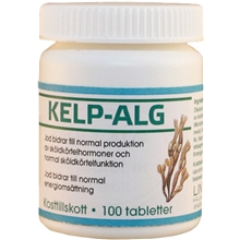 100 tabletter - Kelp-Alg