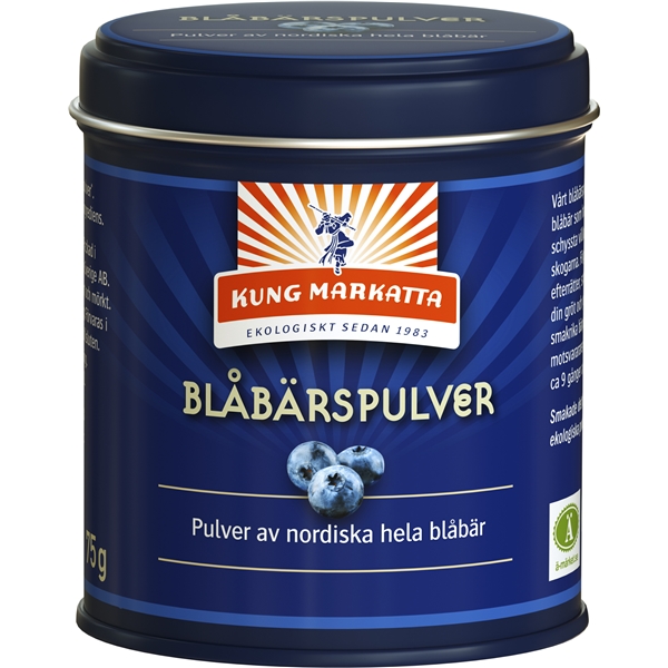 Kung Markatta Blåbärspulver