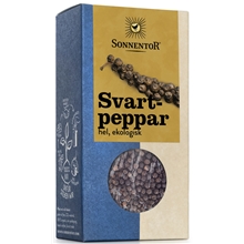 Sonnentor Svartpeppar Hel