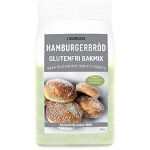 Lindroos Glutenfri Bakmix Hamburgerbröd 388 gram
