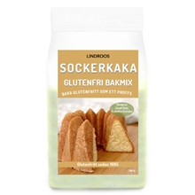 Lindroos Glutenfri Bakmix Sockerkaka 386 gram