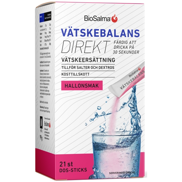 Vätskebalans Direkt hallon