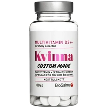 100 tabletter - Multivitamin kvinna D-vitamin++