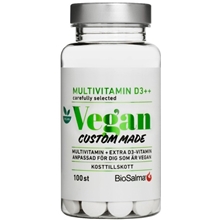 100 tabletter - Multivitamin vegan D-vitamin++